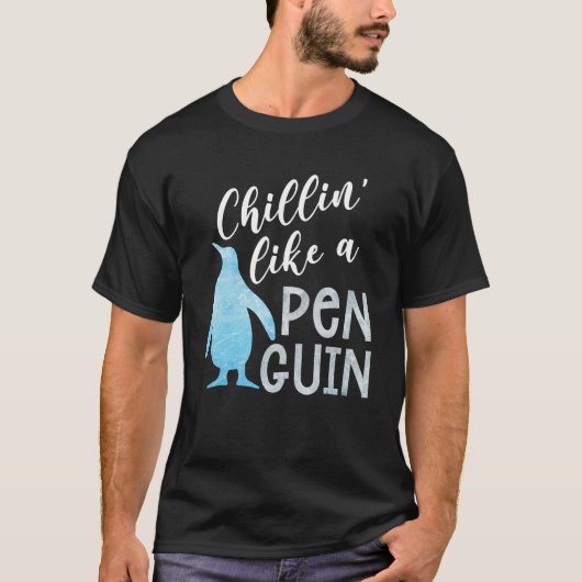 ペンギンのようなチリン Tシャツ (正面)