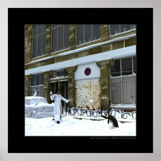 ペンギンのよくはしゃぐ季節 ポスター