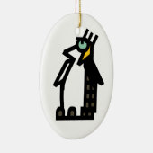 ペンギンのオーナメント2 セラミックオーナメント (右)