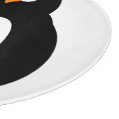 ペンギンのガラス切断板 カッティングボード (角)