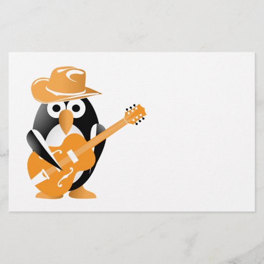 ペンギンのギタリスト チラシ (正面)