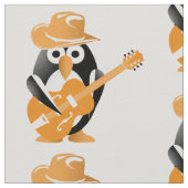 ペンギンのギタリスト ファブリック (クローズアップ)