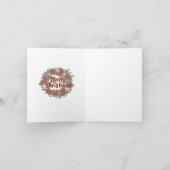 ペンギンのクリスマスおもしろい。クリスマスカード シーズンカード (内部)