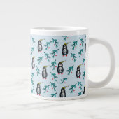 ペンギンのクリスマスアート ジャンボコーヒーマグカップ (右)