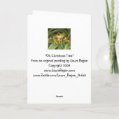 ペンギンのクリスマスカード シーズンカード (裏面)