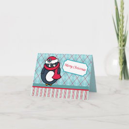 ペンギンのクリスマスカード シーズンカード