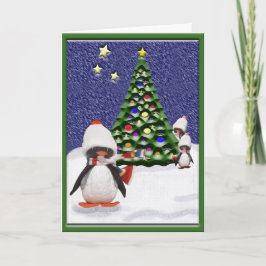 ペンギンのクリスマスパライソ シーズンカード
