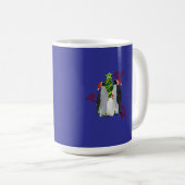 ペンギンのクリスマス コーヒーマグカップ (正面右)