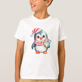 🐧ペンギンのクリスマス・シャツ Tシャツ