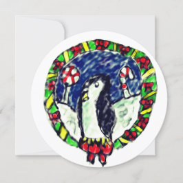 ペンギンのクリスマス シーズンカード