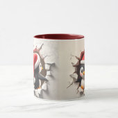 ペンギンのクリスマス マグカップ (中央)