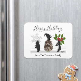 ペンギンのクリスマス マグネット