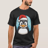 ペンギンのクリスマス Tシャツ (正面)