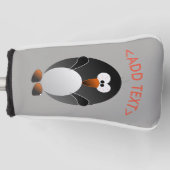 ペンギンのゴルフを作成して下さい ゴルフヘッドカバー (正面)