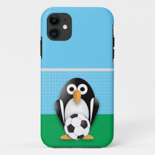ペンギンのゴールキーパー iPhone 11 ケース