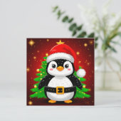 🐧 ペンギンのサンタ クリスマスツリーのホリデーFun ✨ (スタンド正面)