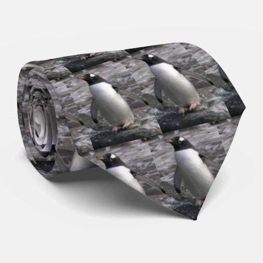 ペンギンのタイ ネクタイ (ロール)