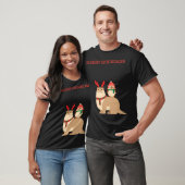 ペンギンのトナカイかわいいカワウソ Tシャツ (ユニセックス)