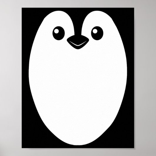 ペンギンのハロウィン男性への衣装の女の子クールども ポスター (正面)