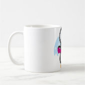 ペンギンのハート コーヒーマグカップ (左)