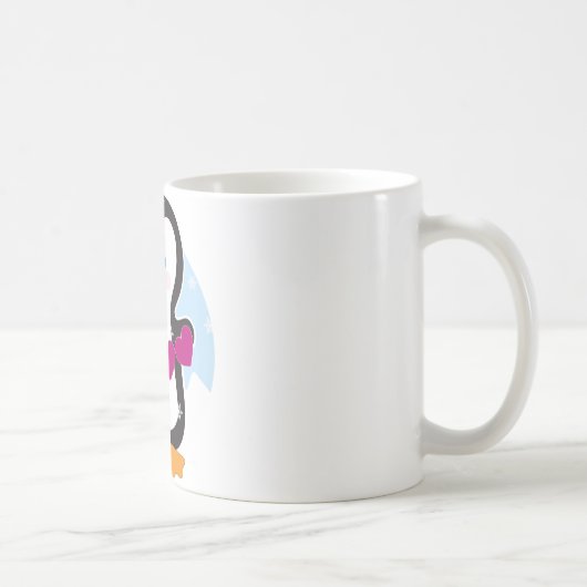 ペンギンのハート コーヒーマグカップ (右)