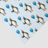ペンギンのバルーンパーティーハット 薄葉紙 (詳細)