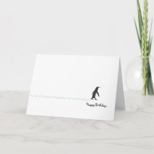 ペンギンのバースデー・カード カード