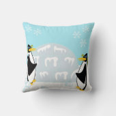 ペンギンのパレード クッション (裏面)