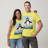 「ペンギンのパワー:おもしろい用Tシャツ」 Tシャツ (ユニセックス)