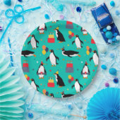 ペンギンのパーティー ペーパープレート (パーティー)