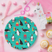 ペンギンのパーティー ペーパープレート (パーティー)