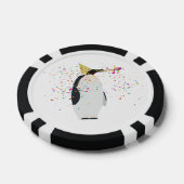 ペンギンのパーティー – 動物のパーティー ポーカーチップ (シングル)