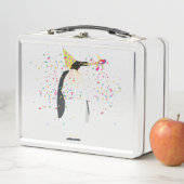 ペンギンのパーティー – 動物のパーティー メタルランチボックス (インサイチュ)