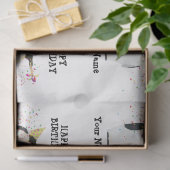 ペンギンのパーティー – 誕生日パーティーの動物の名前 薄葉紙 (ギフト)