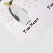 ペンギンのパーティー – 誕生日パーティーの動物の名前 薄葉紙 (詳細)