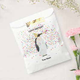 ペンギンのパーティー – 誕生日パーティーの動物 フェイバーバッグ