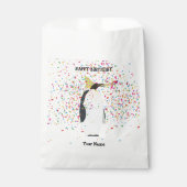ペンギンのパーティー – 誕生日パーティーの動物 フェイバーバッグ (正面)