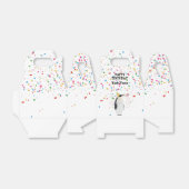 ペンギンのパーティー – 誕生日パーティーの動物 フェイバーボックス (折り畳みなし)