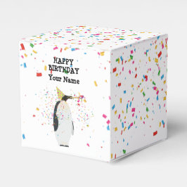 ペンギンのパーティー – 誕生日パーティーの動物 フェイバーボックス