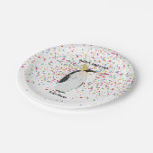 ペンギンのパーティー – 誕生日パーティーの動物 ペーパープレート (アングル)