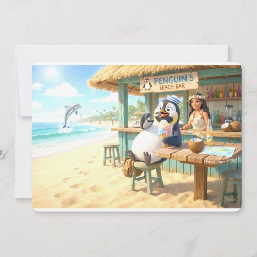 ペンギンのビーチバー シーズンカード (正面)
