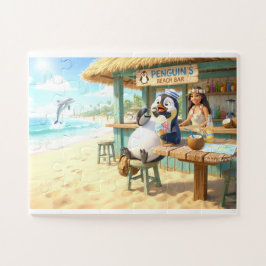 ペンギンのビーチバー ジグソーパズル