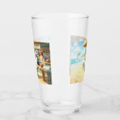 ペンギンのビーチバー タンブラーグラス (左)