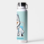 ペンギンのフィジカル・ドクター向けのかわいいセラピスト ウォーターボトル (背面)