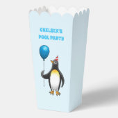 ペンギンのプール誕生日 フェイバーボックス (裏面)