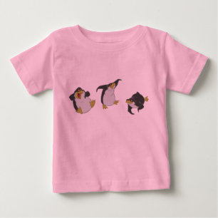 ペンギンのベビーのワイシャツ ベビーTシャツ