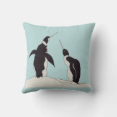 ペンギンのペア クッション (裏面)
