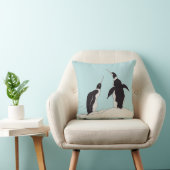 ペンギンのペア クッション (椅子)