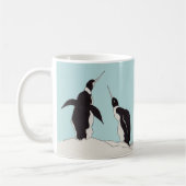 ペンギンのペア コーヒーマグカップ (左)