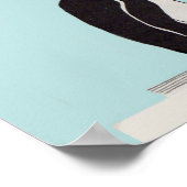 ペンギンのペア ポスター (角)